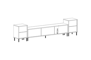 Meuble TV Imaj - 3 pièces
