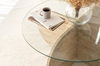 Table basse Bubble - 75 x 35 x 1,8 cm