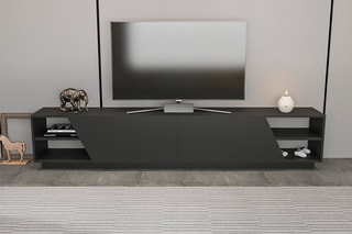 Meuble TV abattant - 240 x 37,1 x 47,4 cm
