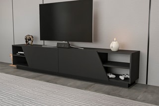 Meuble TV abattant - 240 x 37,1 x 47,4 cm