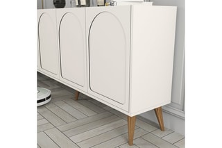 Buffet 4 portes Lyon 81 - 180 x 81 x 35 cm