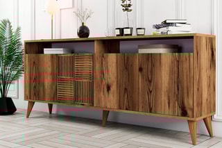 Buffet 4 portes - 180 x 78,6 x 35 cm