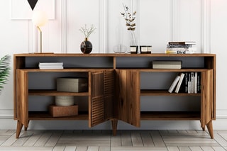 Buffet 4 portes - 180 x 78,6 x 35 cm