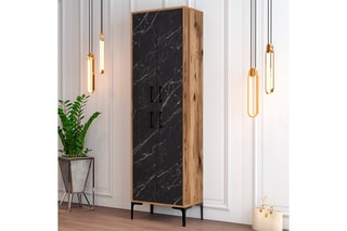 Meuble à chaussures 4 portes - 60 x 35 x 200 cm