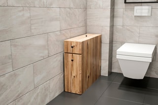 Meuble de rangement 2 tiroirs - 19 x 55 x 60 cm