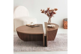 Table basse - 85 x 30 x 35 cm / 90 x 60 x 30 cm