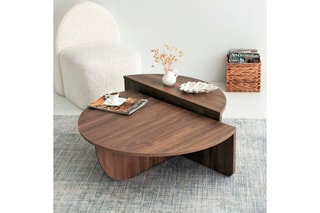 Table basse - 85 x 30 x 35 cm / 90 x 60 x 30 cm