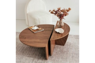 Table basse - 85 x 30 x 35 cm / 90 x 60 x 30 cm
