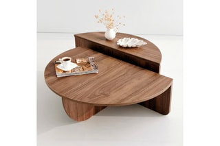 Table basse - 85 x 30 x 35 cm / 90 x 60 x 30 cm
