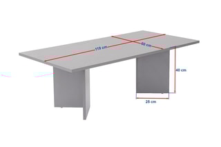 Table basse - 119 x 40 x 60 cm