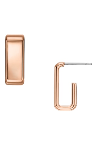 Boucles d'oreilles - Doré rose