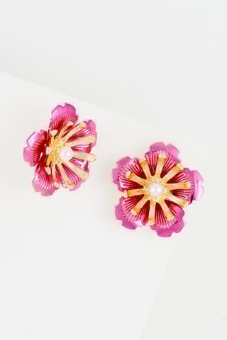Puces - 
Violet et doré