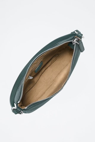 Sac porté épaule en cuir Jolie - Bleu
