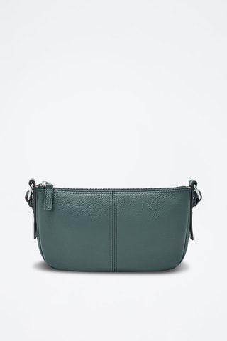 Sac porté épaule en cuir Jolie - Bleu