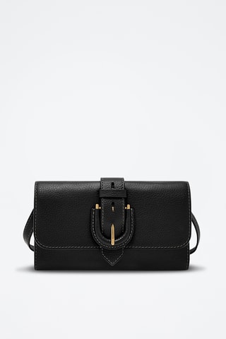 Sac bandoulière en cuir Harwell - Noir