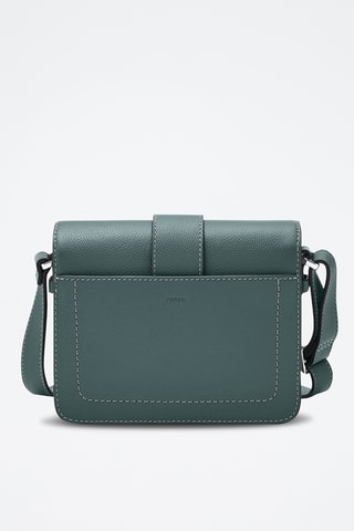 Sac bandoulière en cuir Zoey - Vert