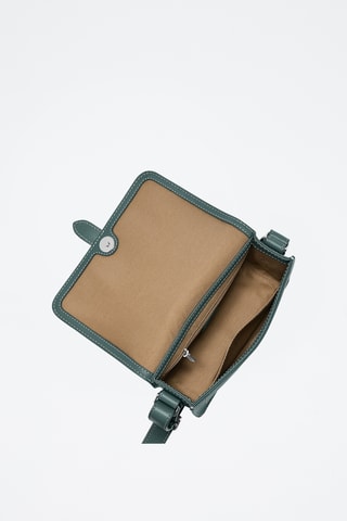 Sac bandoulière en cuir Zoey - Vert