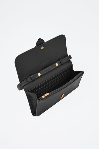 Sac bandoulière en cuir Harwell - Noir