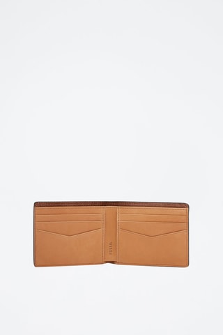 Portefeuille en cuir Steven - Marron