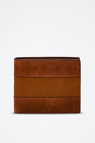 Portefeuille en cuir Everett - Marron
