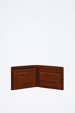 Portefeuille en cuir Everett - Marron