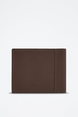 Portefeuille en cuir Journée - Marron
