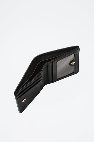 Portefeuille en cuir Logan - Marron et noir