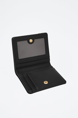 Portefeuille en cuir Logan - Marron et noir