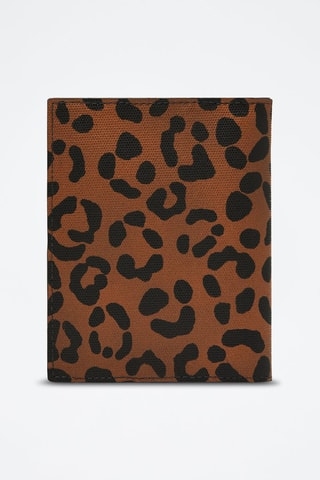 Portefeuille en cuir Passport - Marron