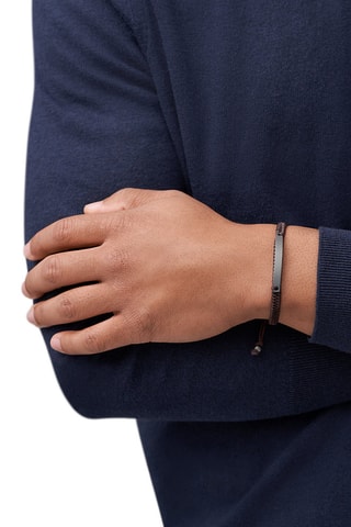 Bracelet en cuir - Marron 