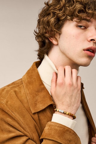 Bracelet - Marron et beige 