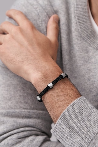 Bracelet - Noir et argenté