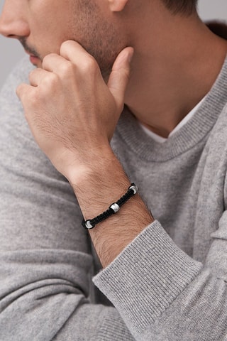 Bracelet - Noir et argenté