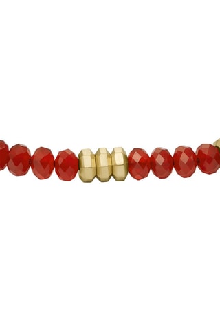 Bracelet - Doré et rouge