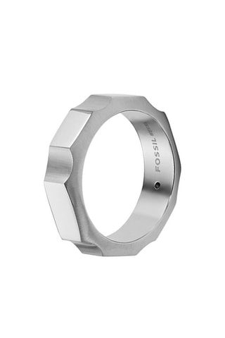 Bague Archival - Argenté et blanc