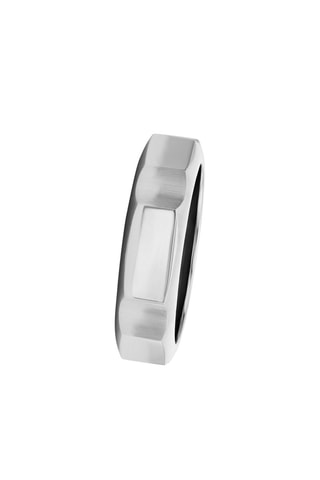 Bague Archival - Argenté et blanc