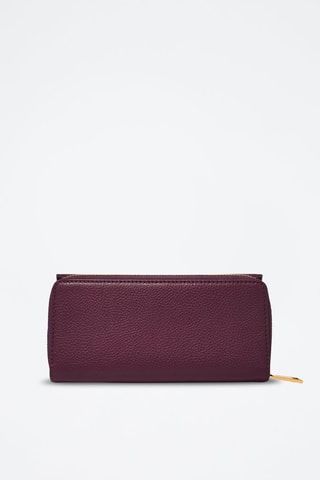Compagnon en cuir Jori - Violet