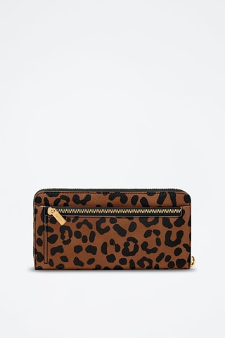 Compagnon en cuir Logan - Marron et noir