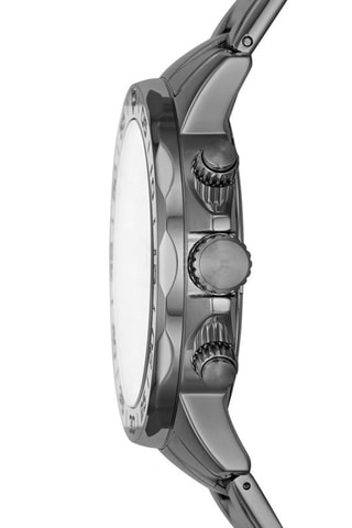 Montre à quartz en acier - Gris