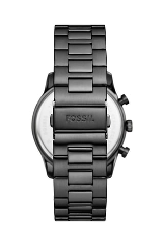 Montre à quartz en acier Sullivan - Tachymètre - Noir