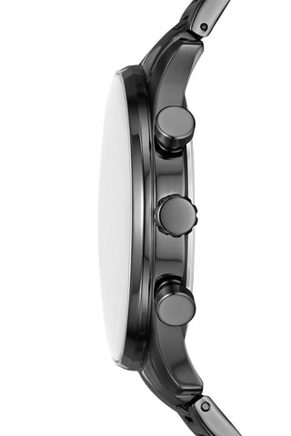 Montre à quartz en acier Sullivan - Tachymètre - Noir