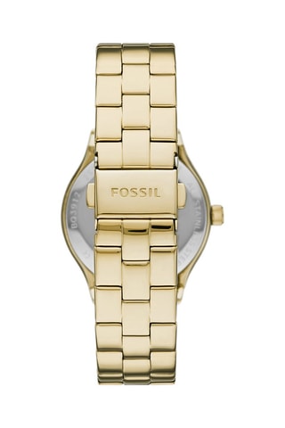 Montre à quartz en acier Modern Sophisticate - Doré et argenté