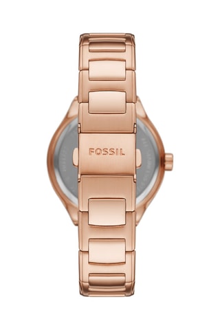 Montre à quartz en acier Eevie - Doré rose