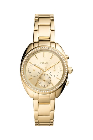 Montre à quartz en acier Vale - Chronographe - Doré