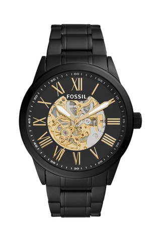 Montre automatique en acier - Noir