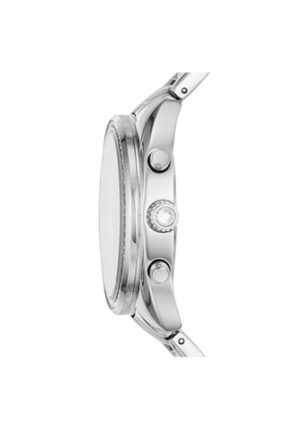 Montre à quartz en acier Vale - Chronographe - Argenté