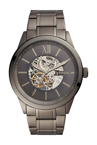 Montre à quartz en acier - Gris