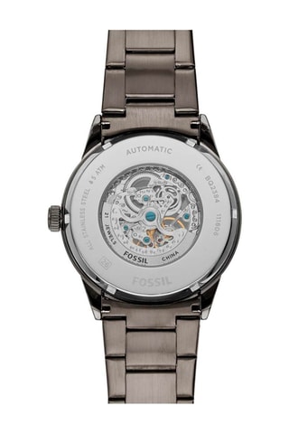 Montre à quartz en acier - Gris