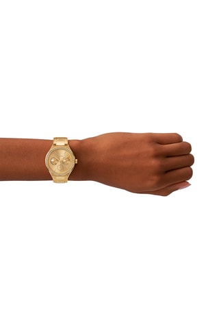 Montre à quartz en acier Eevie - Doré