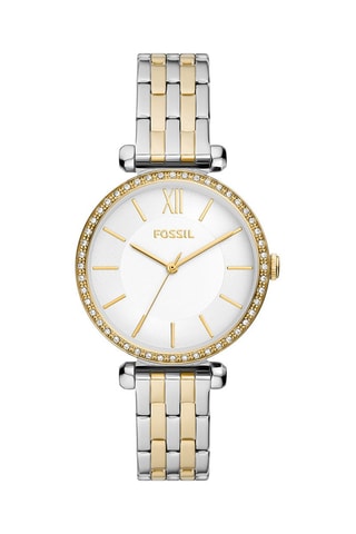 Montre à quartz en acier - Argenté et doré